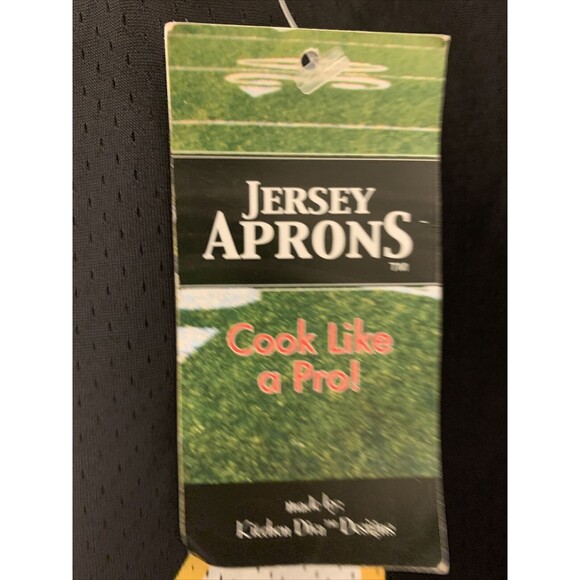 Jersey Aprons By Kitchen Diva Designs Adult Apron NFL Pittsburg Steelers #1 - Picture 8 of 12